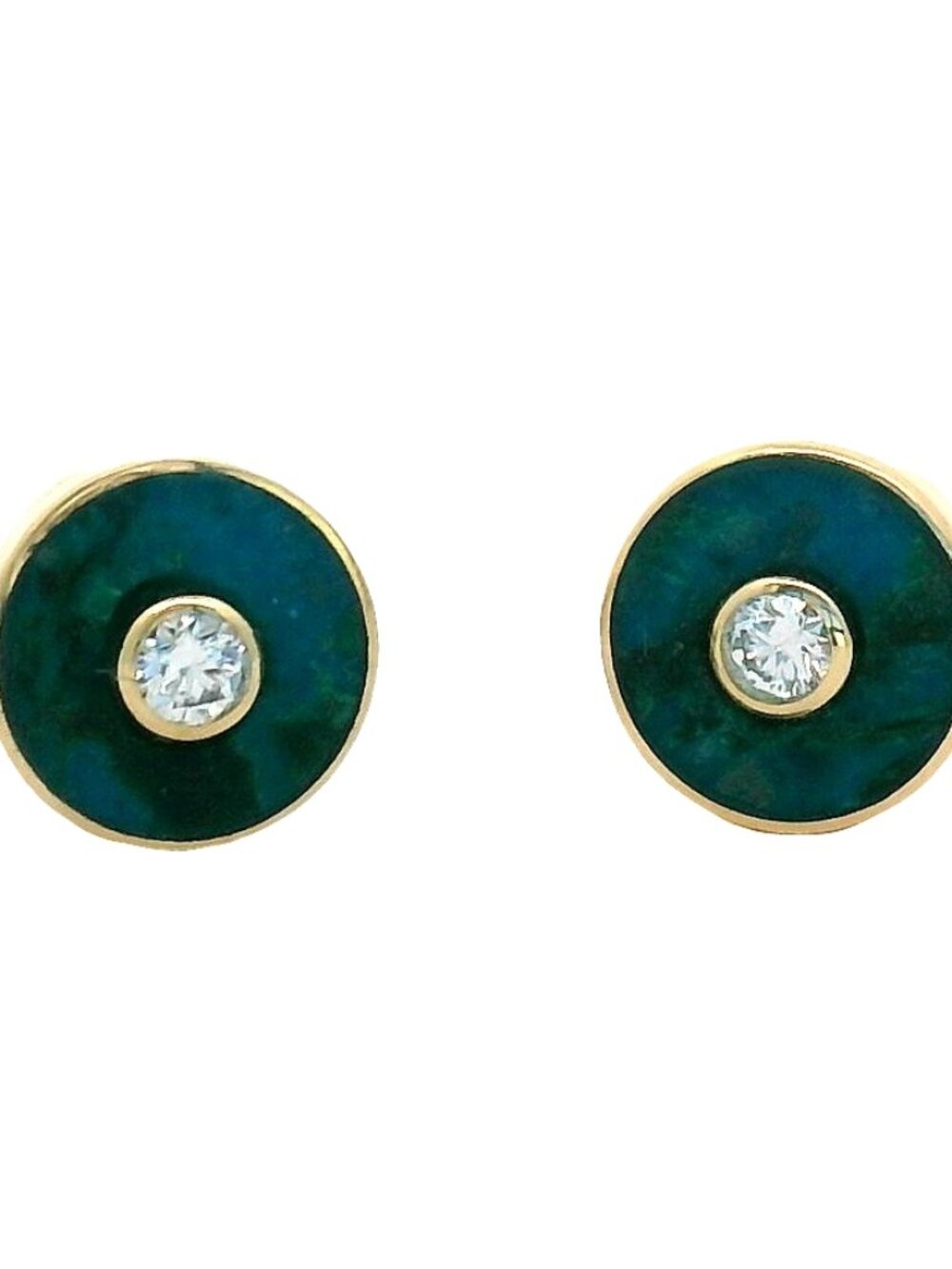 Young in the Mountains Mini Shobu Stud Earrings - Picture 2 of 3